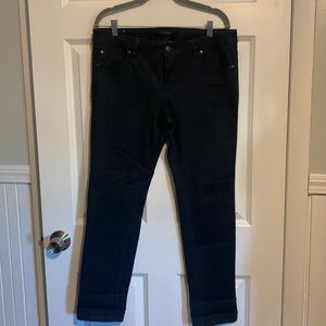 Maxjeans NWOT very dark wash skinny jeans Size 10
